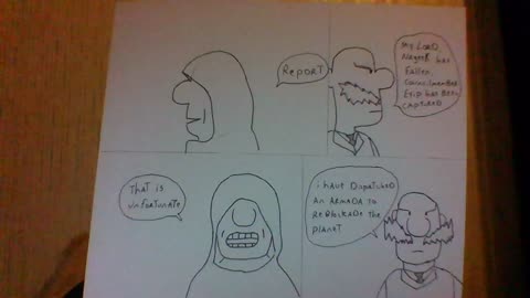 Galaxies Civil War | A Star Wars parody 'comic' | Panel 1-4 #shorts