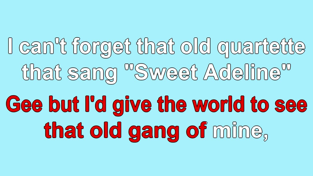 That Old Gang of Mine (1923)
