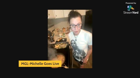 I have wine! And a buzz! 🤣. Let’s cook and chat!
