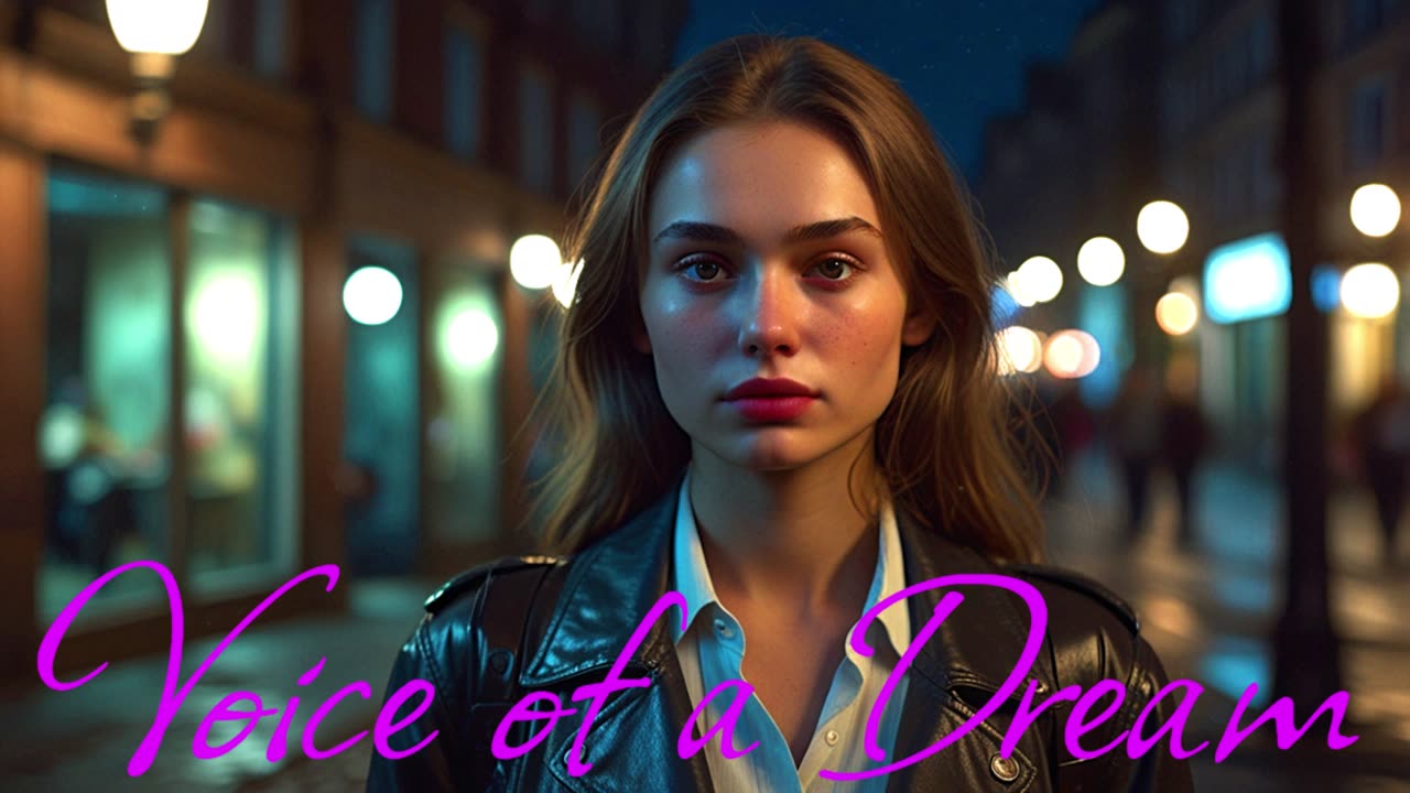 Electronic Music. Song Voice of a Dream