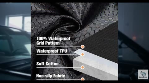 PETICON Waterproof Scratchproof Pet Bench Seat Covers for Cars, Trucks, SUVs, N