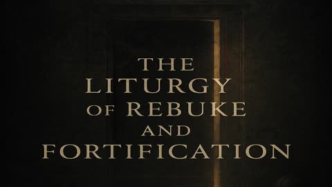 The Liturgy of Rebuke and Fortification