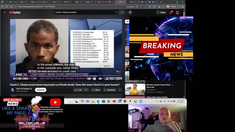 Chucky Cheese arrested!!