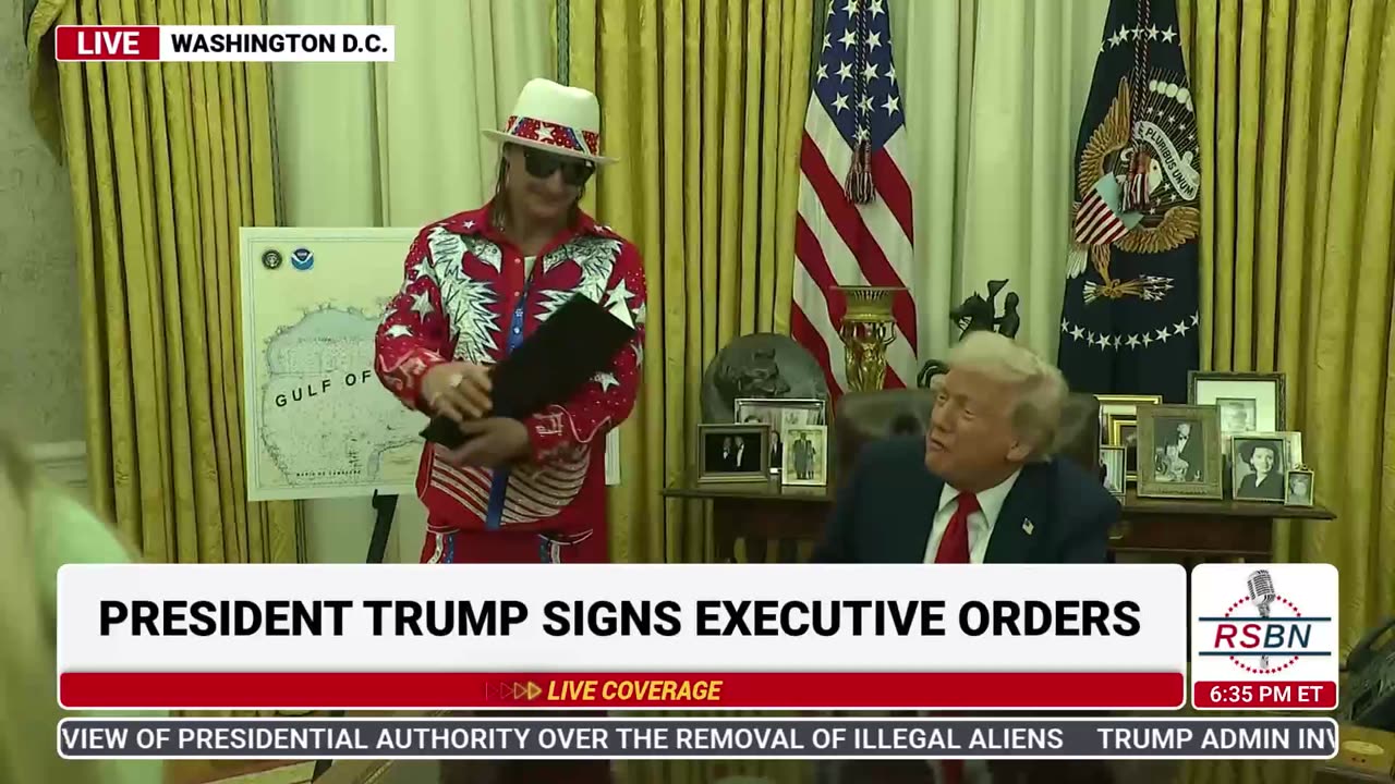 WATCH FULL: Trump signs Executive Order to protect fans from exploitative ticket scalping - 3/31/25
