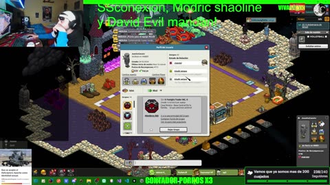 Noche de Hallowen, jugamos madison y CrookedSilence