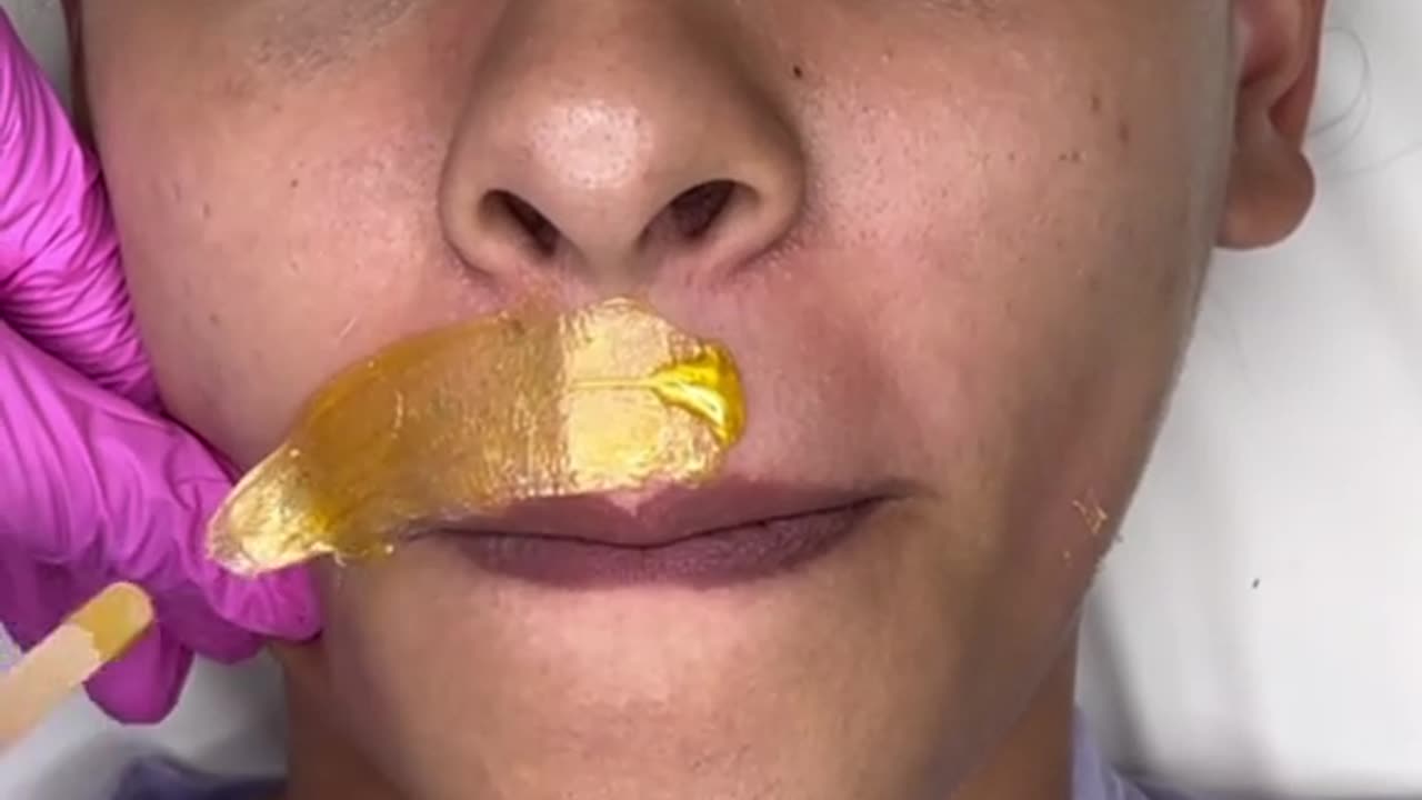 Full Face Waxing Using Golden Allure Hard Wax by @joycelyncoleman24 | USA Facial Wax Tutorial