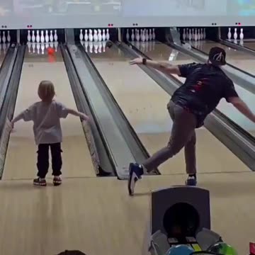 Daughter and dad, amazing duo!