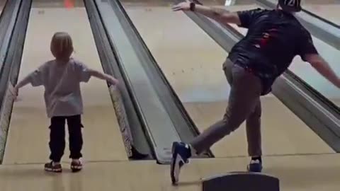 Daughter and dad, amazing duo!