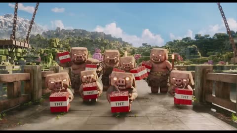 A Minecraft Movie Clip
