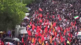 Iran holds funeral for commanders and scientists killed in war with Israel