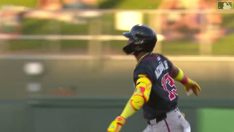 Ronald Acuña Jr. tuvo su primer juego de dos HR en 2025