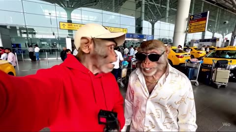 Goa Ka Poa Monkey Vlogger #funny #shorts #viral #amazing #trending #goa #vlog #funniestvideo