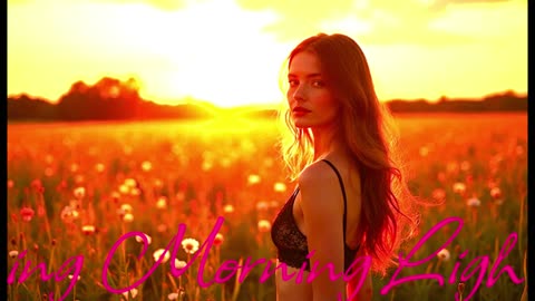 Electronic Music.Song Catching the Morning Light.