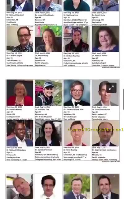 A list of 132 Canadian doctors who have died since the rollout of COVID-19 vaccines ....