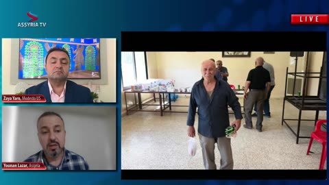 Zaya Yaro - Live conversation with Younan Lazar, President of Assyrian Aid Society Iraq