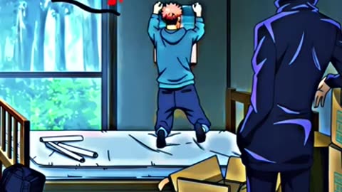 Gojo Funny moment with Yuji 🤣#gojo #jujutsukaisen #anime #shorts