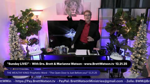 Drs. Brett & Marianne Watson - The Birth of The Wealthy King!