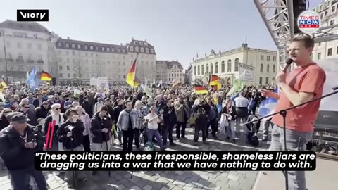 War for Germany, Billions for Ukraine? irate crowds