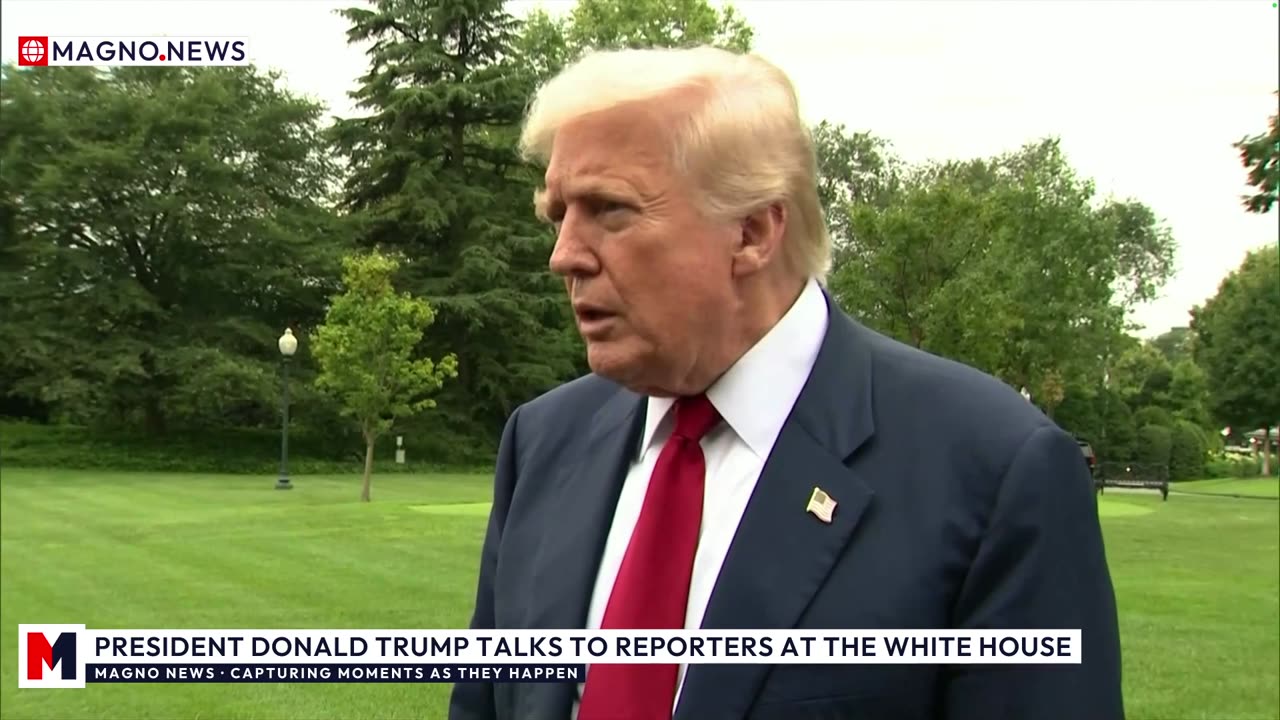 🇺🇸 President Donald Trump Takes Questions about Tariffs and Trade at The White House [LIVE]