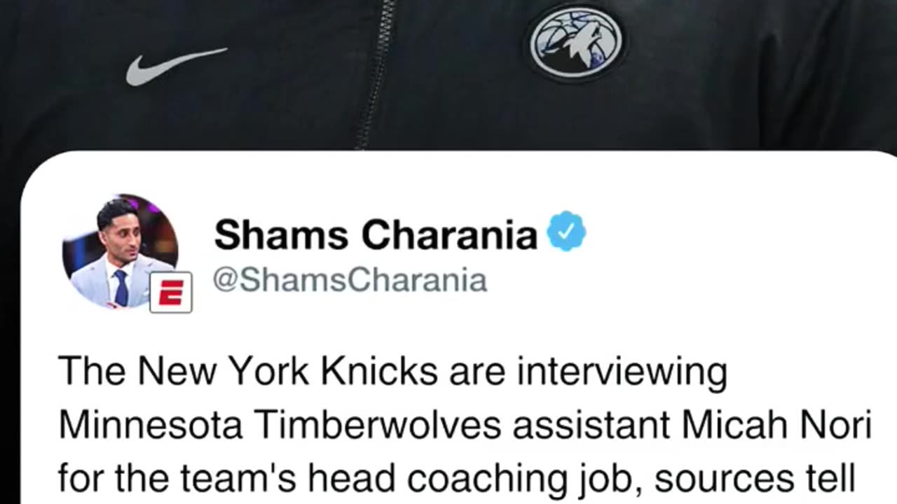 THE KNICKS are INTERVIEWING MICH NORI FOR THE COACHING JOB