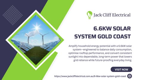 Why a 6.6kw solar system in gold coast Is Redefining Everyday Energy Decisions