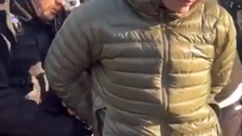 Several farmers arrested during today's protest in London