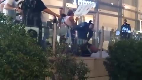 The country's extreme left crossed the line tonight