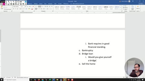 Foreclosure script