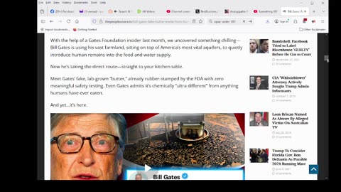 Bill Gates’ Fake ‘Butter’ Made From Human Waste Approved by FDA Without Safety Data