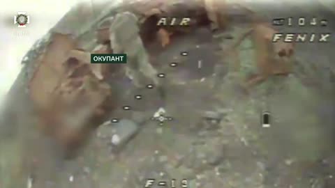 In the Torets direction, border guards of the Phoenix unit destroyed an enemy BTR-70,