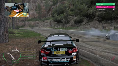 STREET RACING WITH @ForzaTreysVex - steering wheel gameplay