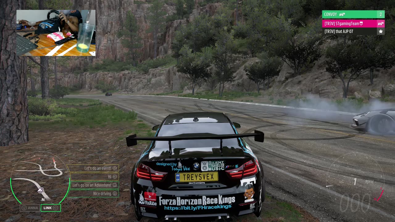 STREET RACING WITH @ForzaTreysVex - steering wheel gameplay