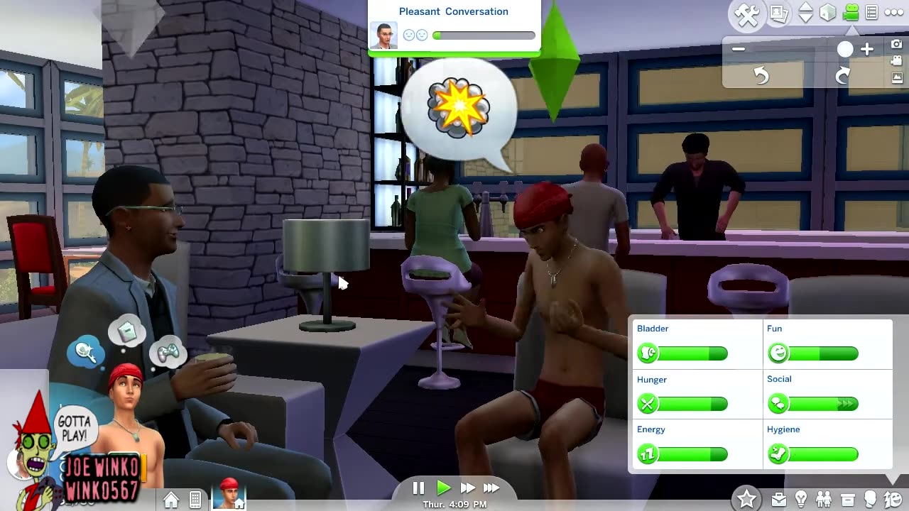 Sims 4 Playthrough Part 08 Joe Winko