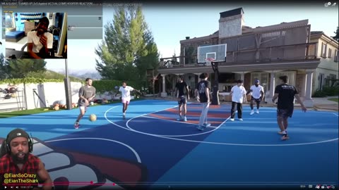 CashNastyReacts FLIGHT TEAMED UP! 5v5 Against ACTUAL COMP HOOPERS REACTION!
