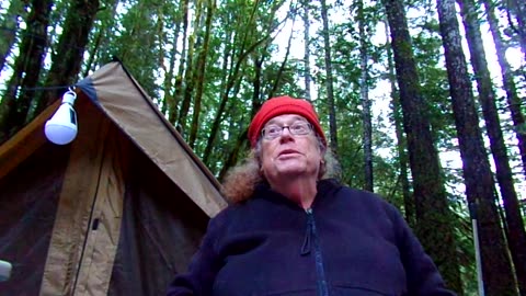 Hot tent camping 1/10-12/26 video 7: