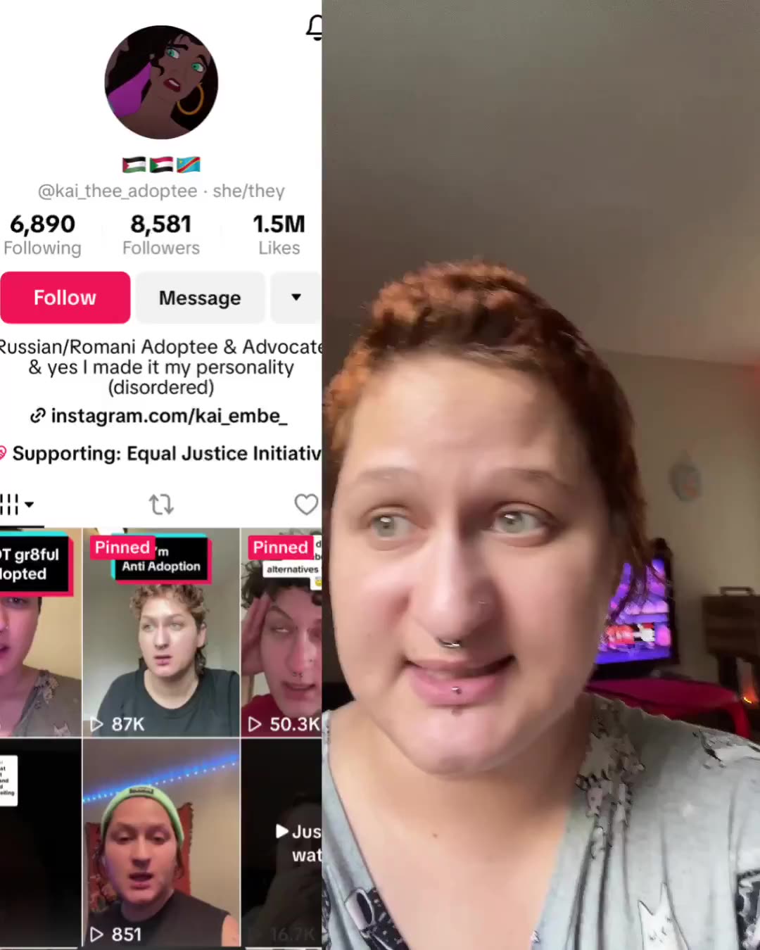 Obese, ugly celebrates murder