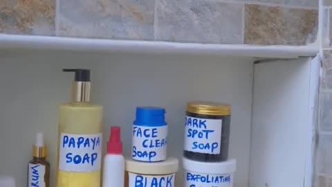 Using a girl's bathing soap