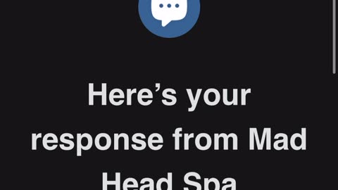 Email from M:( Head Spa