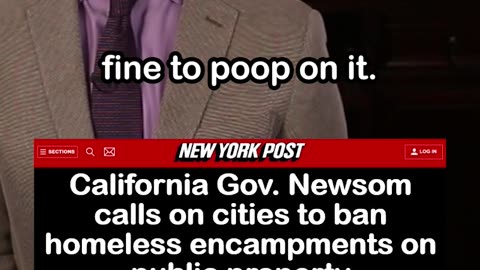 California Gov. Gavin Newsom calls on cities to ban homeless encampments on public property