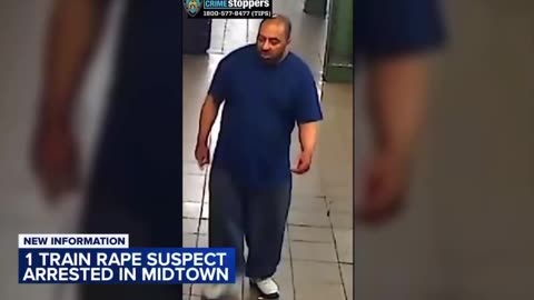 Mohamed Azid arrested in NYC for rping a man on the train. Last month an illegal
