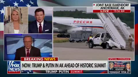🚨 JUST IN: Vladimir Putin's plane is now rolling up to Air Force One in Alaska afte