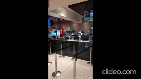 A sneak preview of one of the theatres of a leading cinema chain of india