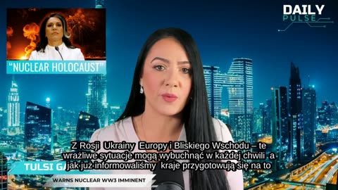 NIEPOKOJĄCE: Tulsi Gabbard ostrzega przed „atomowym holokaustem” w mrożącym krew w żyłach 3-minutowym apelu