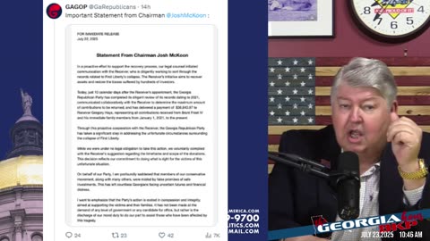 Why Did GAGOP Chair Josh McKoon Delay Returning $ in Frost Family Ponzi Scheme?