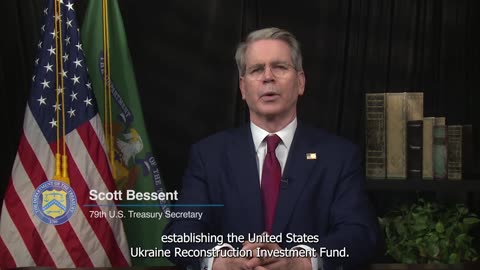 Treasury Secretary Announces United States-Ukraine Reconstruction Investment Fund