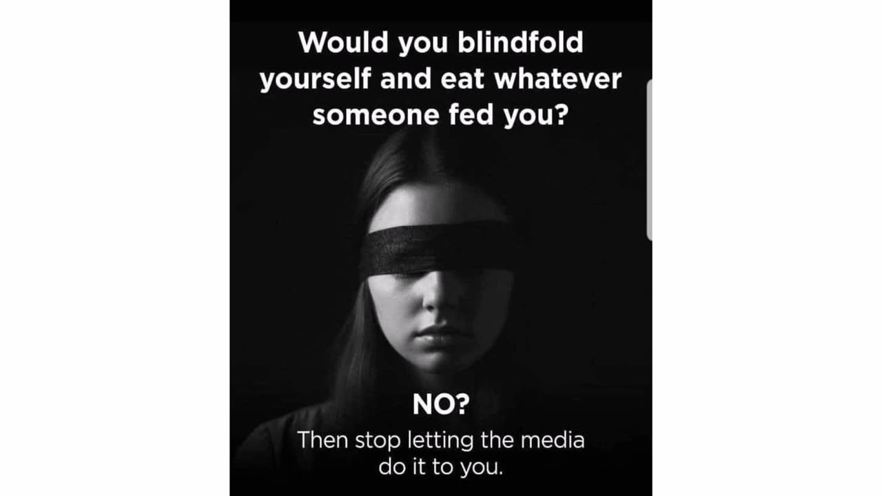 Would You blindfold yourself and eat whatever someone fed you?