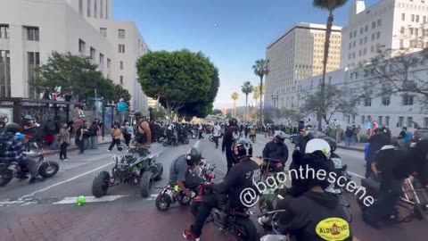 The beginning of this looks like real life Mario Kart