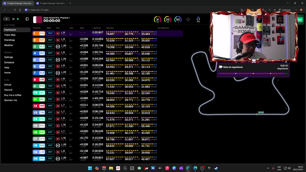 💥🏆| Práctica 1 - QATARGP #StaySchemin’ | [ESP/ENG]💥🔝