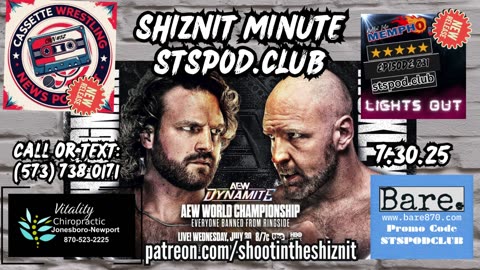 SHIZNIT MINUTE 7.30.25-BT talks DYNAMITE!