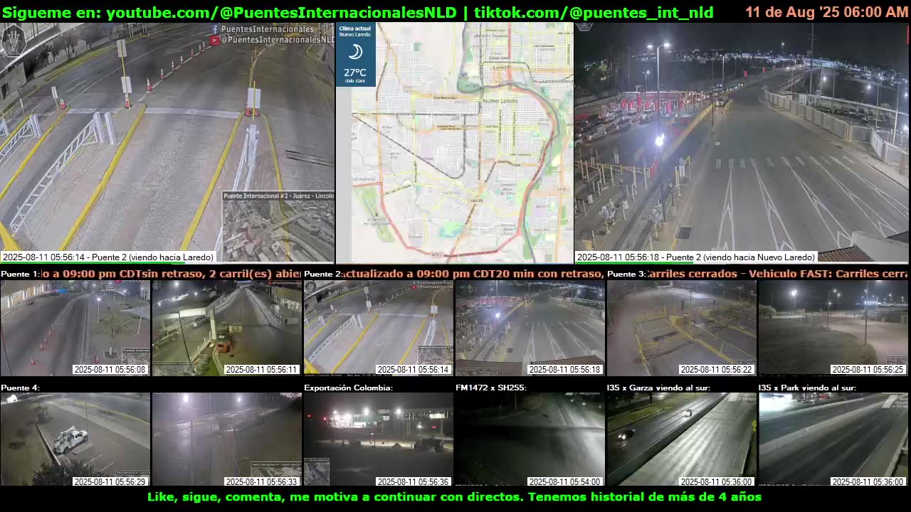 Puentes Internacionales NLD (Youtube / TikTok)